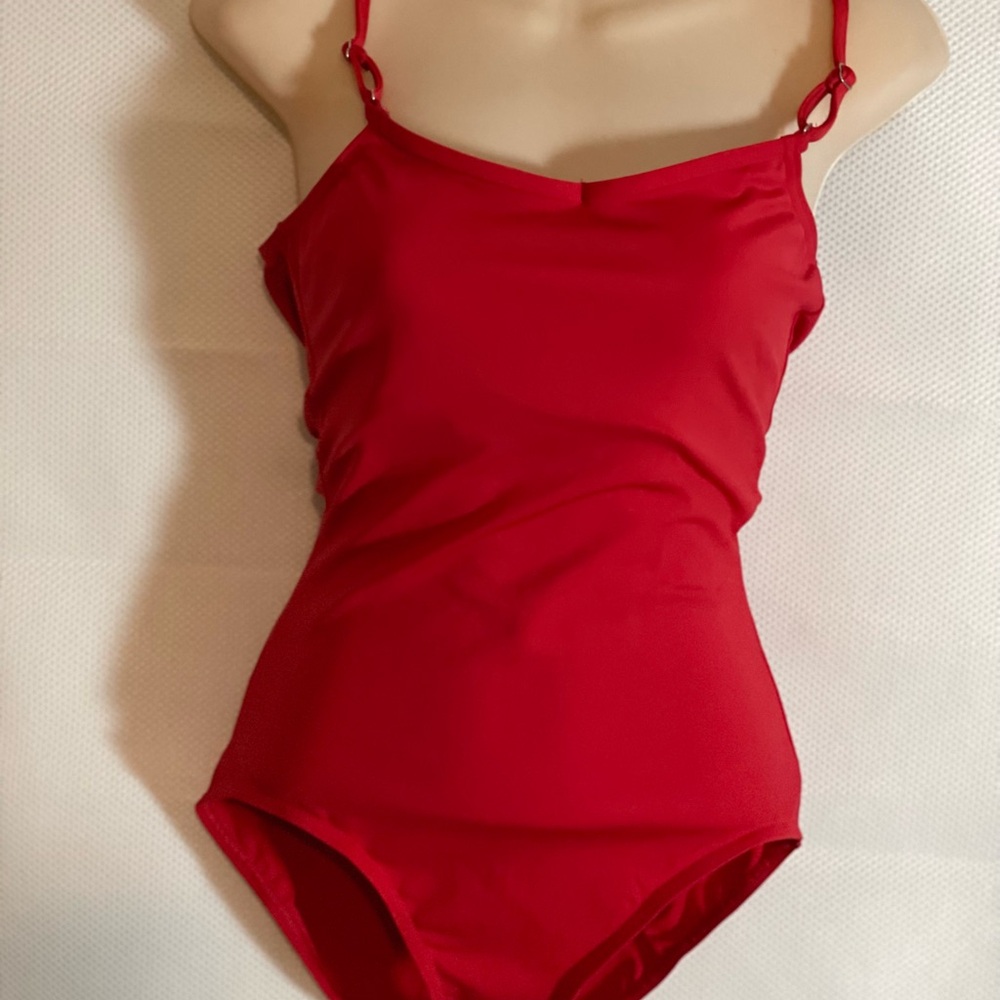 Capezio Red Kids Swim One Piece